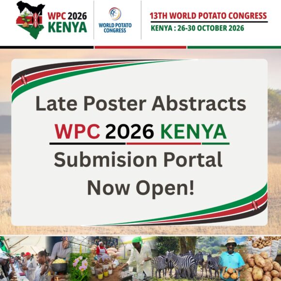 Late Poster Abstract Submission Opens for the 13th World Potato Congress